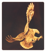 HAND ENGRAVED EAGLE HAND ENGRAVED EAGLE